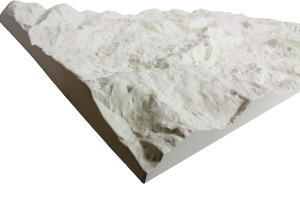 Pu Stone White Marble Effect