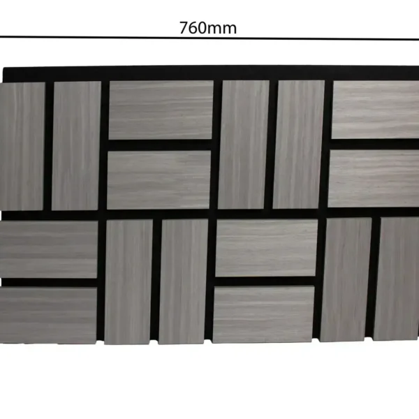Geometry Square  Grey Oak - Image 3
