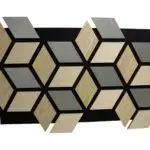 Hexagon 3D Grey Oak
