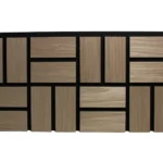 Geometry Square Walnut