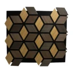 Hexagon 3D Walnut