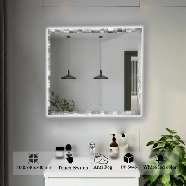 premium rectangle LED MIRROR  S-045 - Image 3