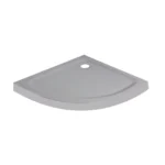 Premium White Round Corner Shower Tray - Image 3