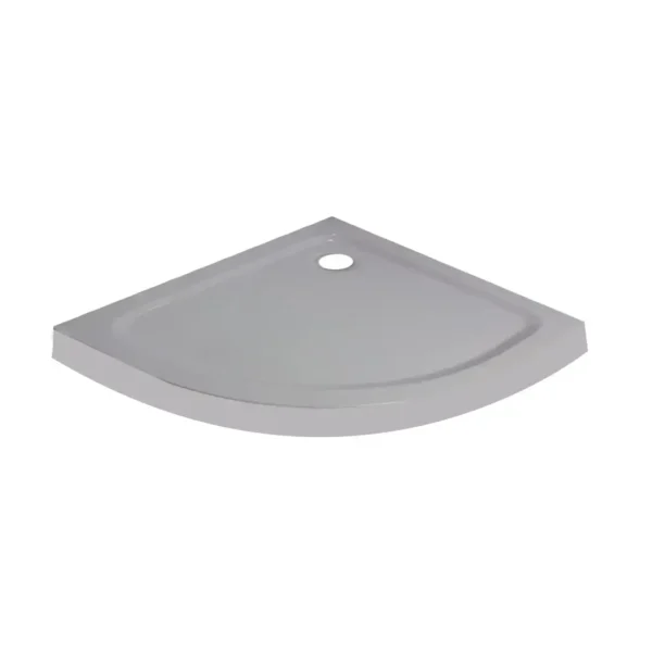 Premium White Round Corner Shower Tray - Image 3