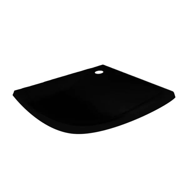 Premium black Round Corner Shower Tray - Image 3