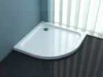 Premium White Round Corner Shower Tray