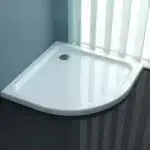Premium White Round Corner Shower Tray