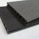 Composite Decking – Black Wood + Blue Grey