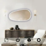 PARIS Irregular Mirror LED Lighted decorative design DP-S052 - Image 3
