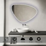 PARIS Irregular Mirror LED Lighted ANTIFOG  decorative design DP-S051 - Image 2