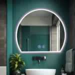PARIS Irregular Mirror LED Lighted ANTIFOG  decorative design DP-S050 - Image 2