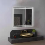 premium rectangle LED MIRROR  SIENA-80 - Image 2
