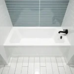 Standard Straight Bath with Side Panel