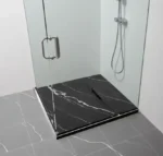PREMIUM SMC SHOWER TRAY MARBLE ON BLACK