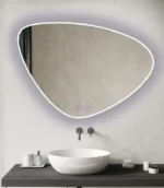 PARIS Irregular Mirror LED Lighted ANTIFOG  decorative design DP-S051