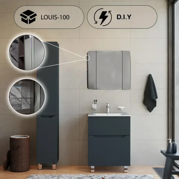 premium LED MIRROR  LOUIS-100 - Image 3