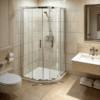 Aluminium Frame Reversible Double Sliding Door