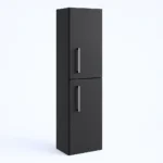 2 Door Wall Hung Tall Cabinet Storage Unit - Image 5