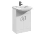 Modern 660mm Floor Standing Vanity with Square Basin