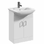 Modern 660mm Floor Standing Vanity with Square Basin