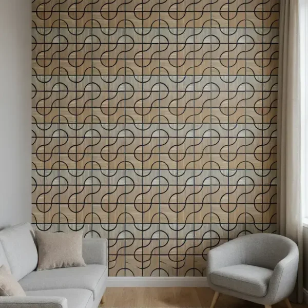 AKU Flow – Walnut Hexagon - Image 4