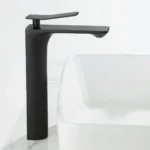 AeroFlow LX – Black Minimalist Basin Faucet - Image 6