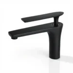 AeroFlow LX – Black Minimalist Basin Faucet - Image 3