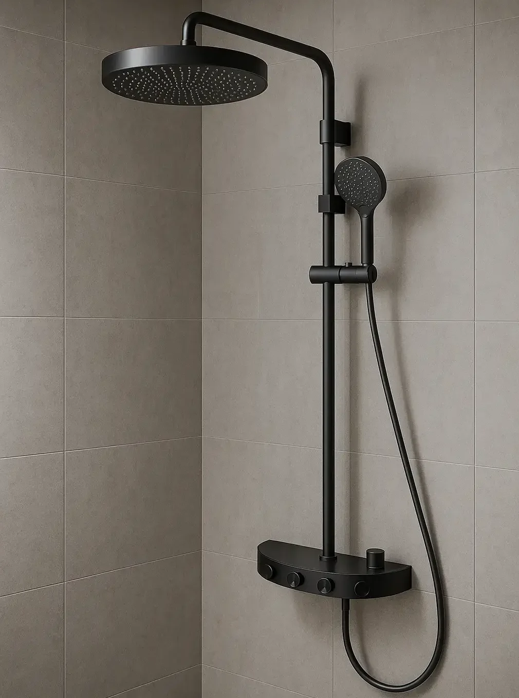 ChatGPT Image Oct 23, 2025, 07_10_00 PM AstraFlow Matte Bronze Shower System - Image 1