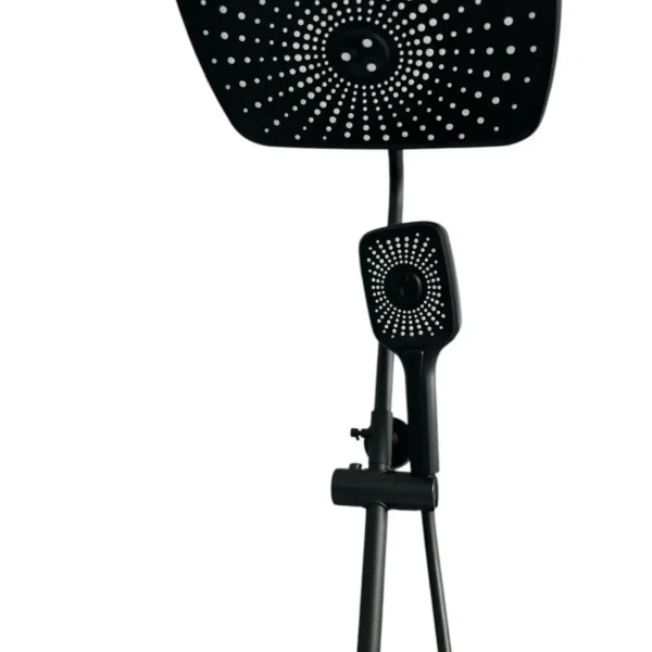 Matte Black Piano Rainfall Shower System - Image 3