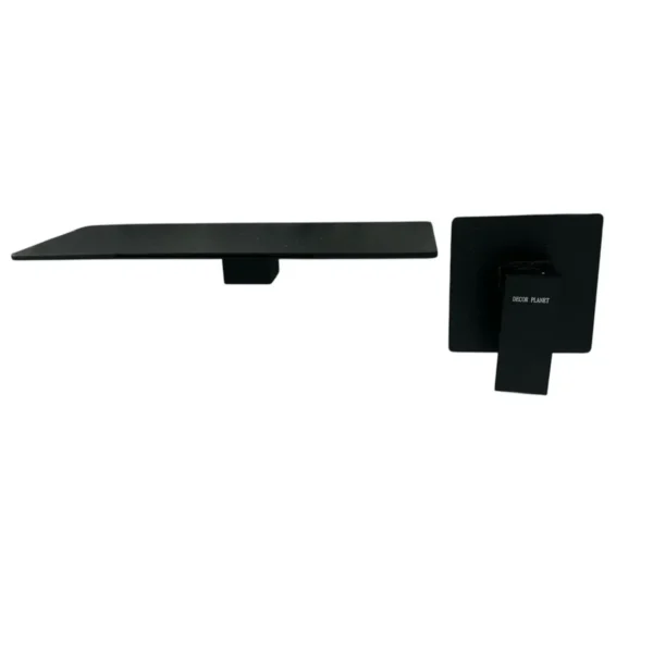 Decor Planet Matte Black Waterfall Mixer Shower Tap - Image 3