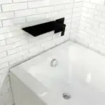 Decor Planet Matte Black Waterfall Mixer Shower Tap