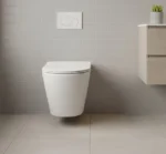 Wall Hangging — High-Gloss Porcelain Toilet | Quiet Dual-Flush, Anti-Stain Finish