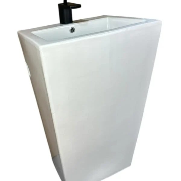PrismPedestal ceramic vanity - Image 3