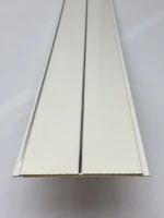 Ceiling Cladding - White Gloss Sliver Line