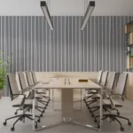 Acoustic Slat Panel – Grey Oak Prime