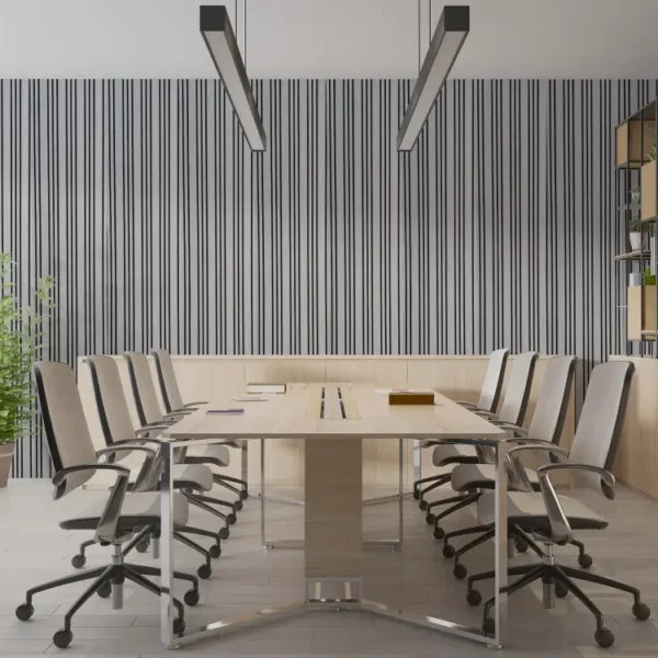 Acoustic Slat Panel – Grey Oak Prime