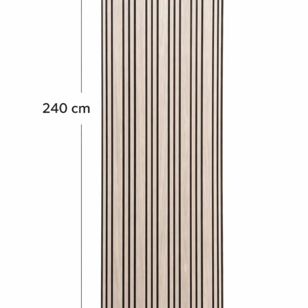 Acoustic Slat Panel – Walnut Prime - Image 3
