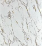 White and Gold Charcoal Foam Board